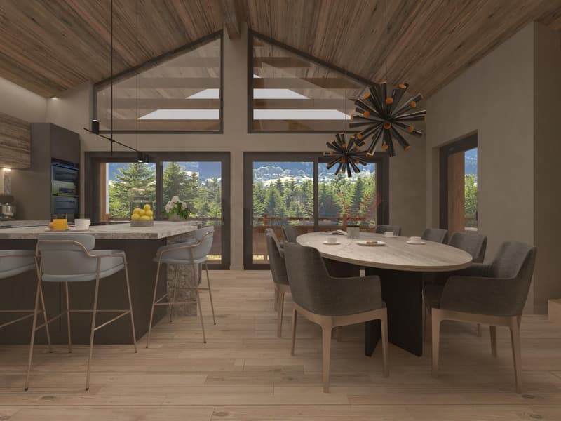 In the Center of Crans-Montana, 6.5-Room Chalet of High Standing (4)