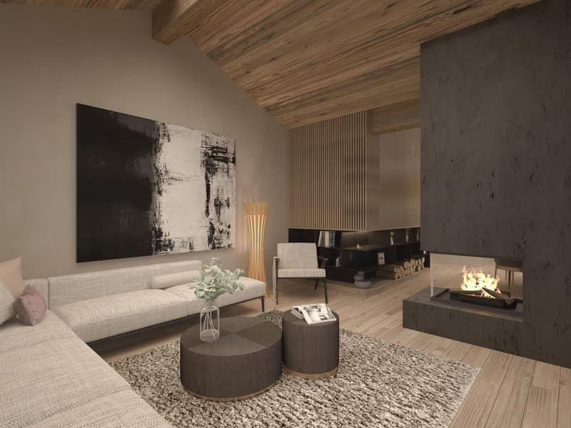 In the Center of Crans-Montana, 6.5-Room Chalet of High Standing (10)