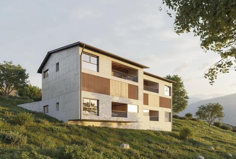 Résidence TRAMA – Elegant 3.5 Zimmer mit Panoramablick (2)
