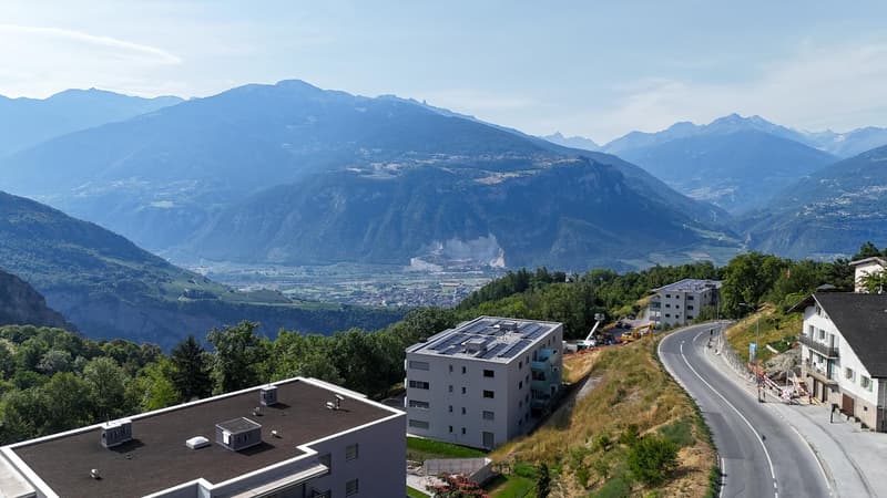 Penthouse 4.5 rooms of exception in Ayent with panoramic view (10)