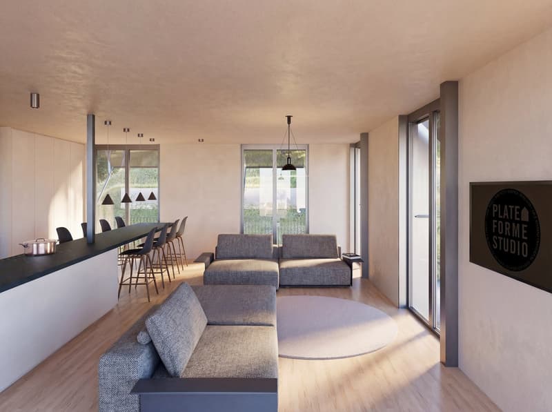 Modernes 3.5-Zimmer-Apartment in Pregassona, Lugano (5)