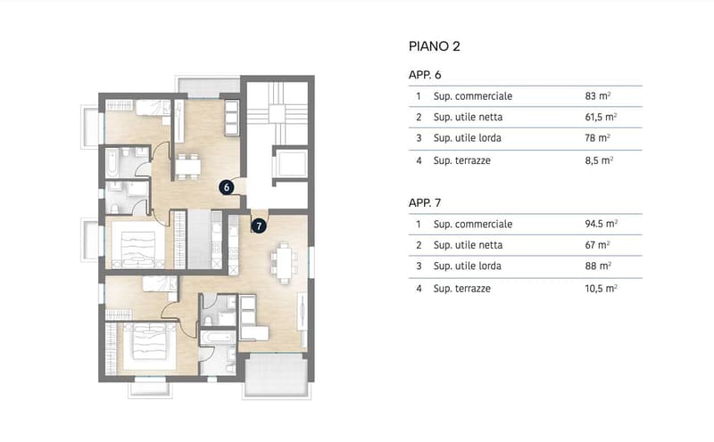Appartamenti 2.5 locali nuovi e confortevoli (2)