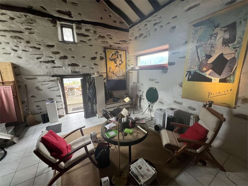 Rustic house with studio, surrounded by plenty of greenery and peace (3)