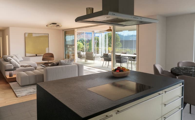 5.5-Zimmerwohnung mit unverbaubarer See- und Bergsicht (7)