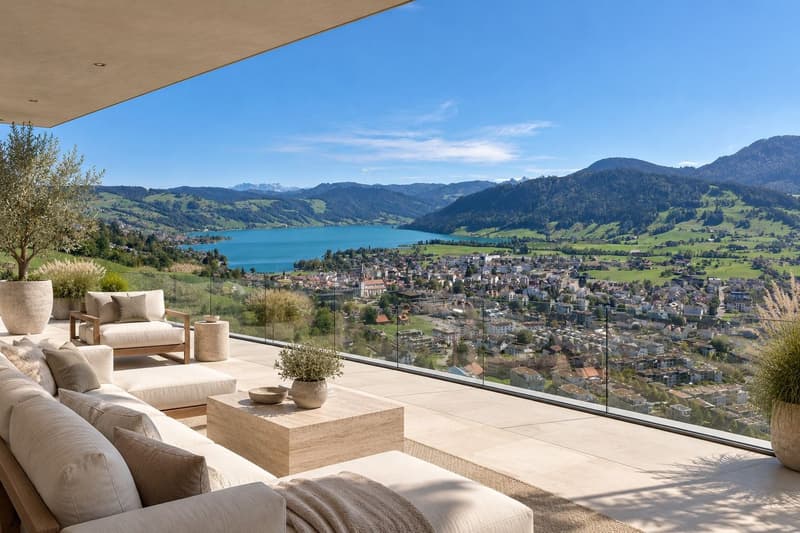 Scenic Building Plot in Unterägeri – 953 m² with Beautiful Views (2)