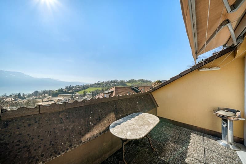 3,5 Zimmer mit Panoramablick auf See & Berge (4)