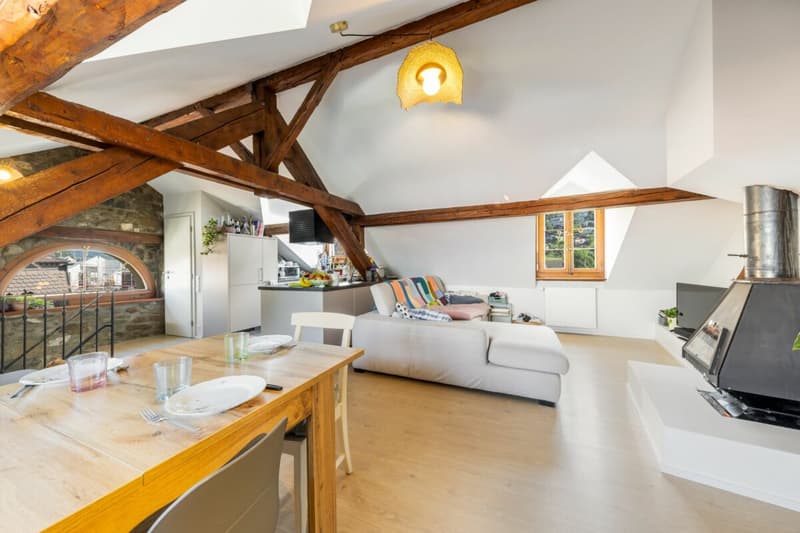 Deliziosa casa di villaggio completamente ristrutturata a Blonay (6)