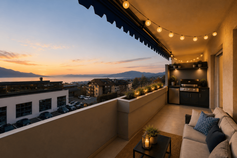 Bello appartamento ristrutturato di 3,5 locali con magnifica vista sul lago (7)