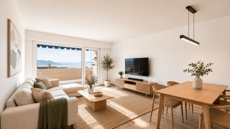 Schönes renoviertes 3.5-Zimmer-Apartment mit herrlicher Aussicht auf den See (1)