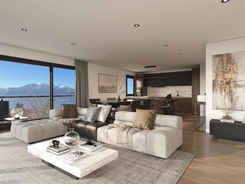 3 Appartements de standing à 3 minutes de Vevey (6)
