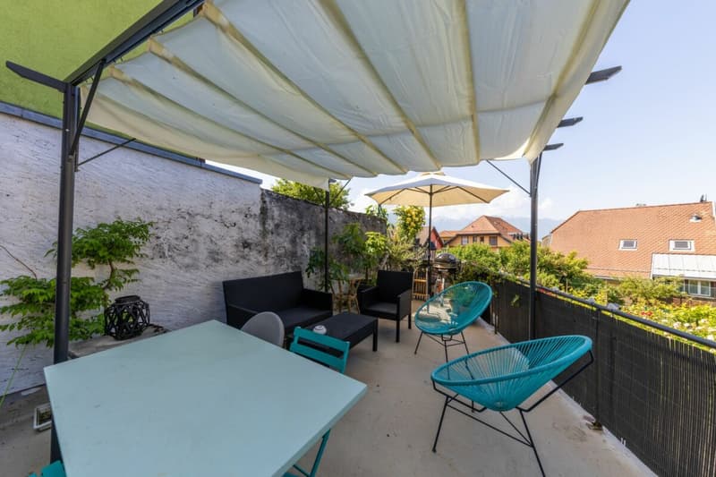 Charmant appartement duplex de 4,5 pièces au centre de Blonay (2)