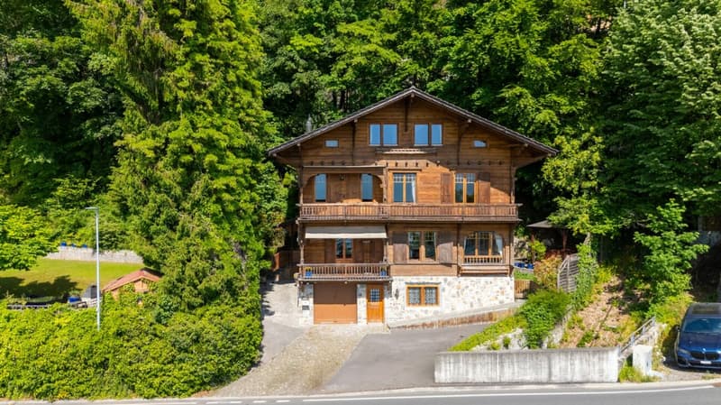 Chalet historique avec une vue imprenable sur le lac ! (1)