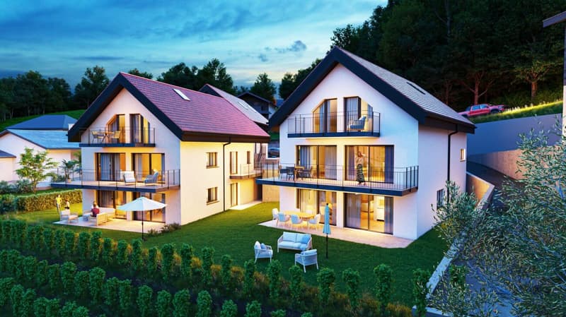 Plus que 4 appartements ! Nouveaux logements au coeur d'Ollon (5)