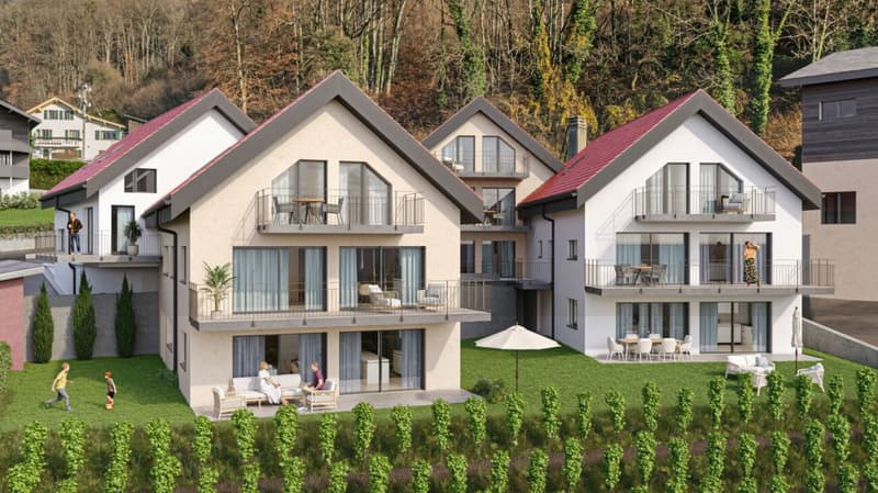 Plus que 4 appartements ! Nouveaux logements au coeur d'Ollon (13)