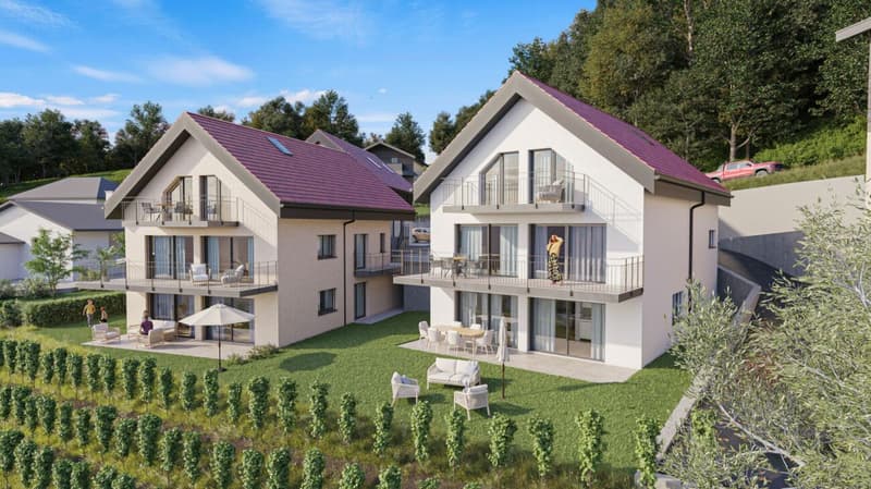 Plus que 4 appartements ! Nouveaux logements au coeur d'Ollon (7)