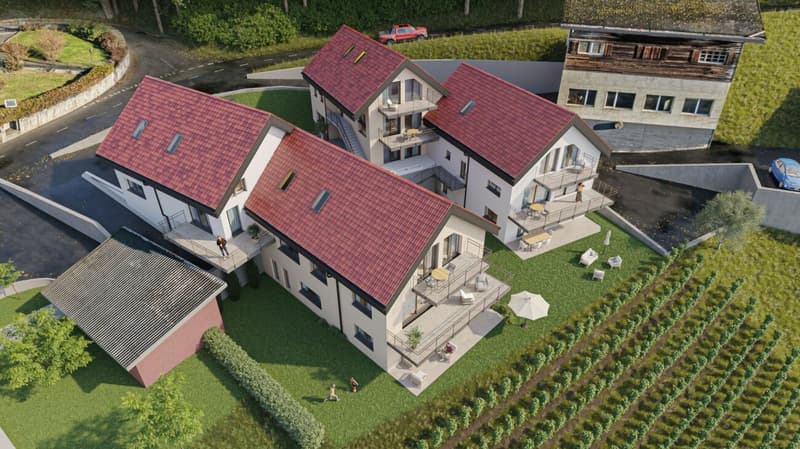 Plus que 4 appartements ! Nouveaux logements au coeur d'Ollon (12)