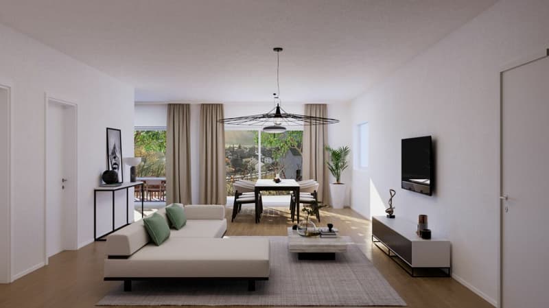 Plus que 4 appartements ! Nouveaux logements au coeur d'Ollon (6)