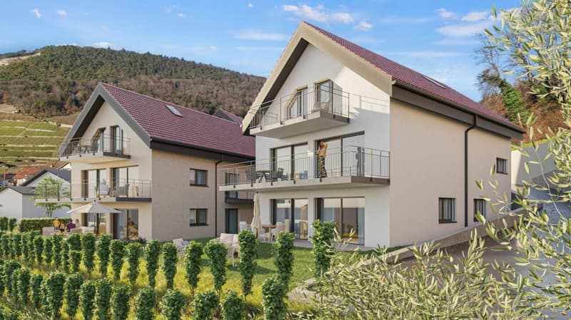 Plus que 4 appartements ! Nouveaux logements au coeur d'Ollon (14)