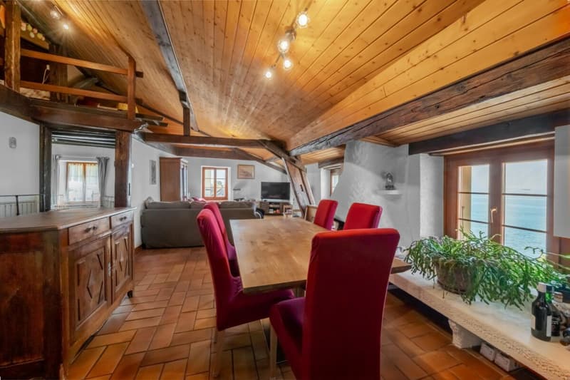 Une maison villageoise de caractère avec vue sur le lac (14)