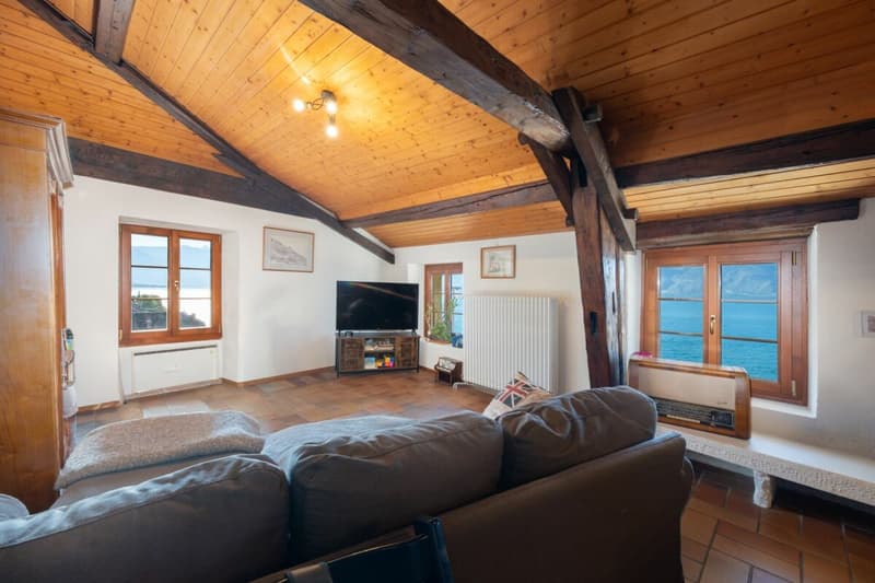 Une maison villageoise de caractère avec vue sur le lac (2)