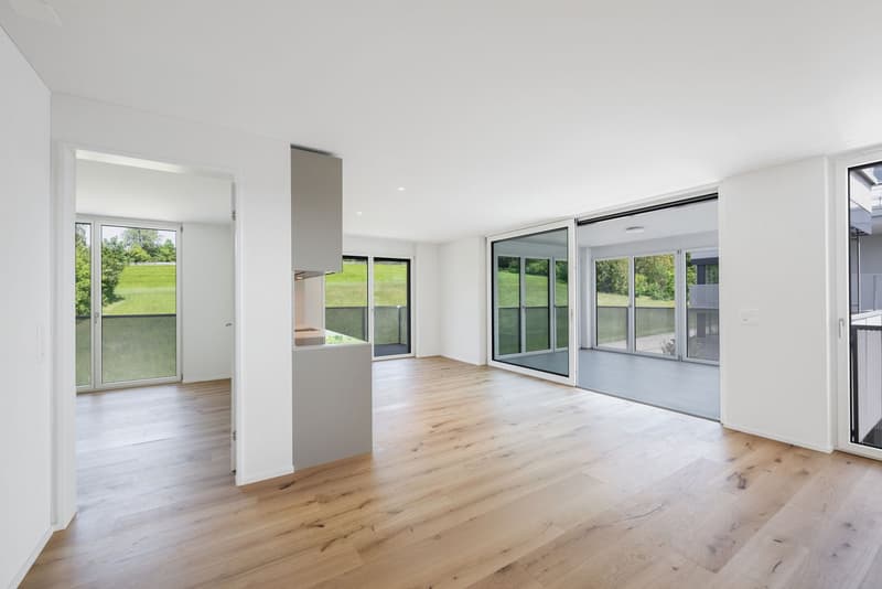 Wohnen mit eigenem Gartensitzplatz – ein Traum über Zürich (14)