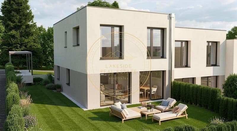 villa contemporaine neuve en pignon - Villa A (3)