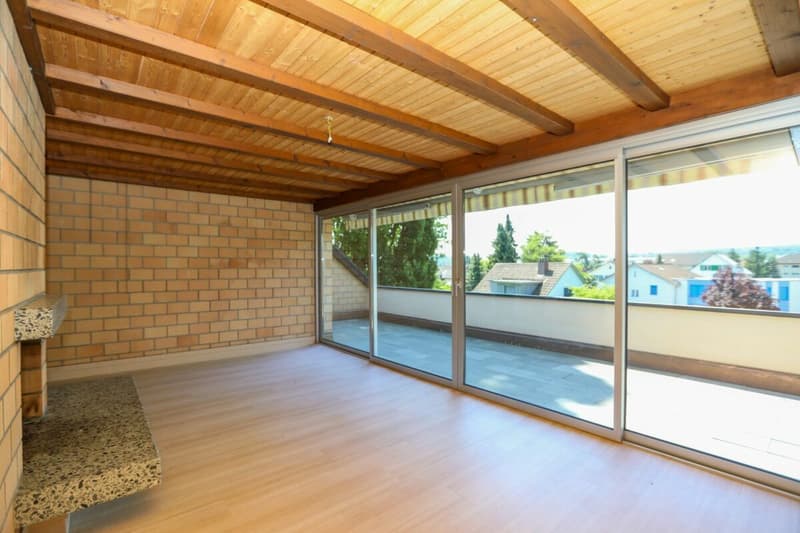 Spacious attic apartment with sunny terrace in Weinfelden (10)