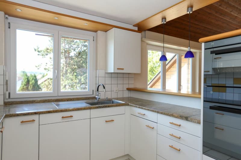 Spacious attic apartment with sunny terrace in Weinfelden (3)