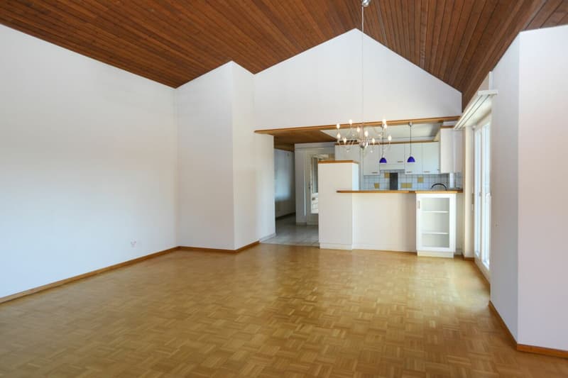 Spacious attic apartment with sunny terrace in Weinfelden (2)