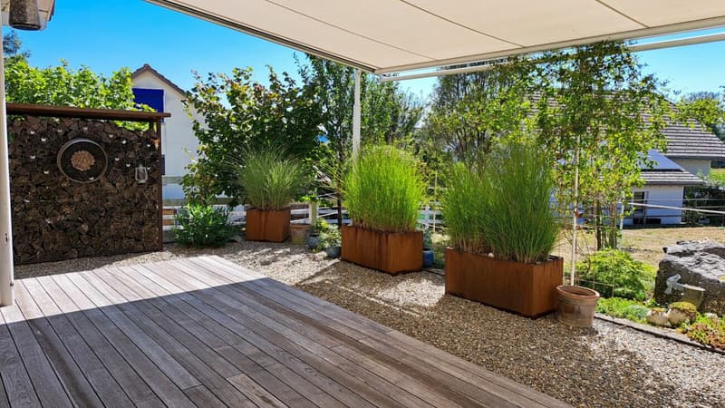Wohnen im Grünen - hochwertiger 4.5-Zimmer Hausteil mit idyllischem Garten (7)