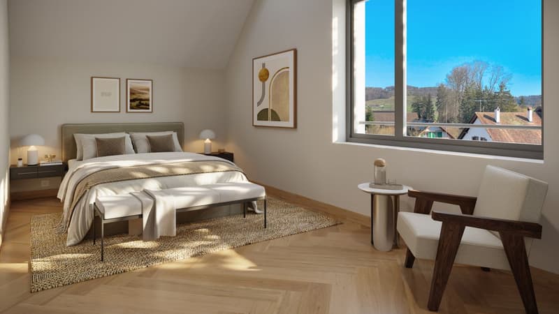 Apartment 7. Exclusive 3½ room attic apartment with lift directly into the apartment (5)