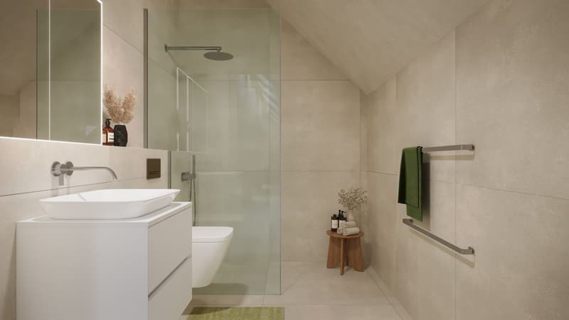 Apartment 7. Exclusive 3½ room attic apartment with lift directly into the apartment (6)