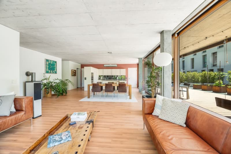 Helle Parterre-Wohnung mit beeindruckendem Sitzplatz und Aussicht in 6440 Ingenbohl-Brunnen (1)