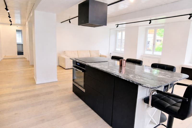 Exclusive 4.5 room apartment with 118m2 living space - completely renovated in Glarus Süd (4)