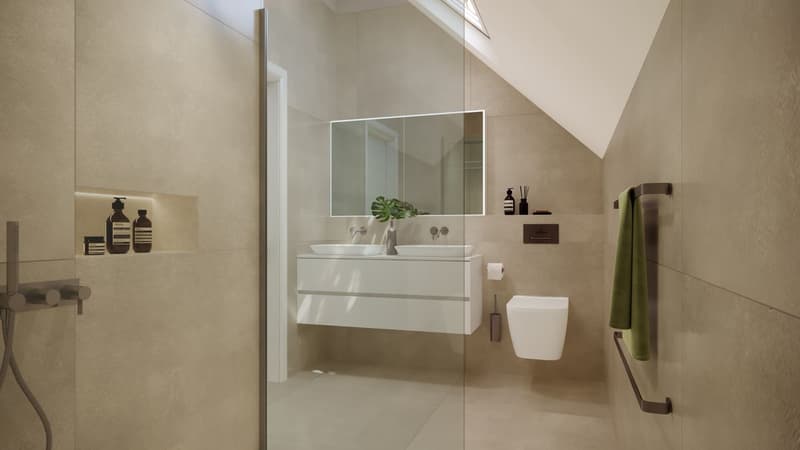 Grosszügige 4½ Zimmer-Wohnung im 1. Dachgeschoss mit Loggia (4)