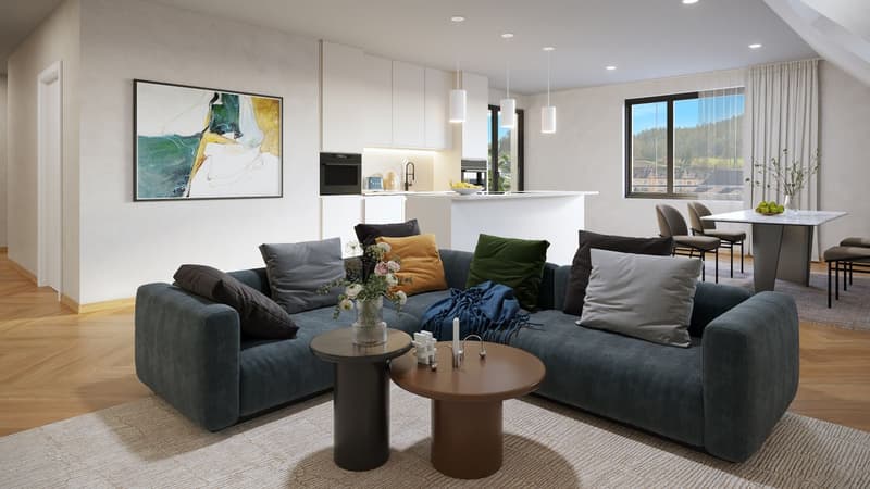 grosszügige & moderne 3½ Zimmer-Wohnung mit Loggia (1)