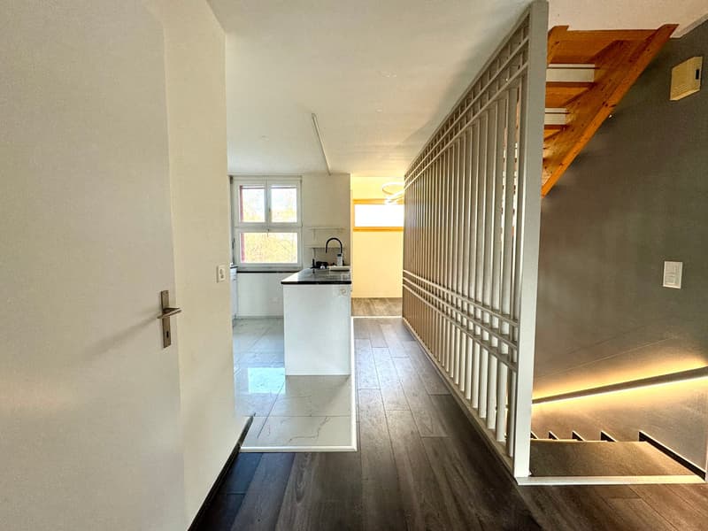 Dreamy 5.5-room maisonette with gallery & balconies (2)