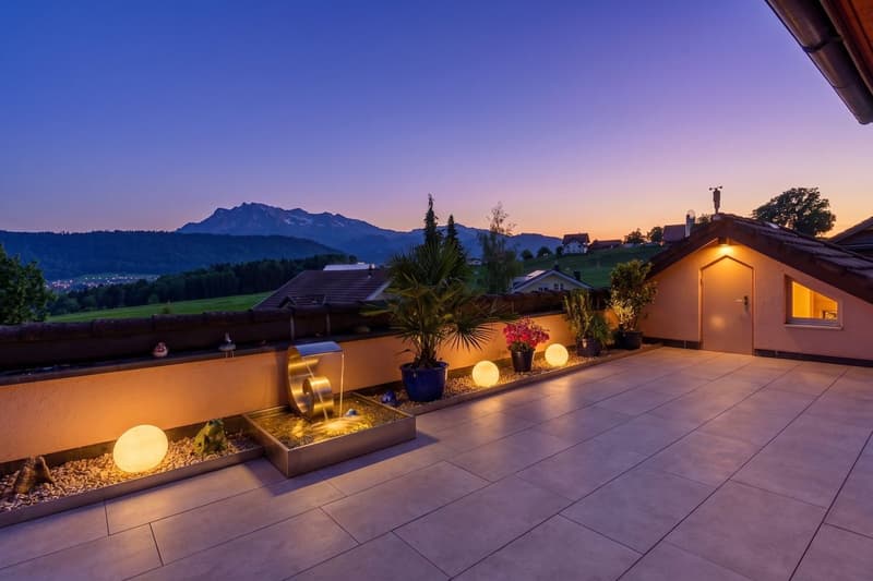 Bewacht vom Pilatus: Herrliche Sonnenuntergänge inklusive