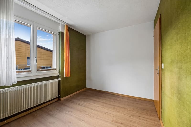 Erdgeschoss: Zimmer mit Ausbaupotenzial