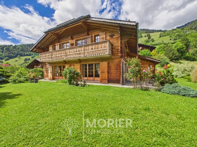 Superbe chalet à Rossinière (2)