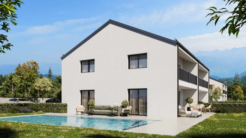 Villa jumelle 6.5 pièces à Ollon VD - E (3)