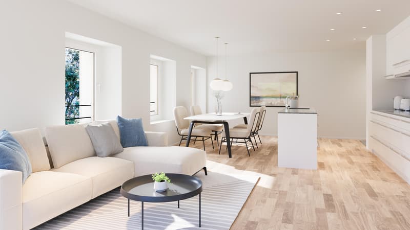 Wohnen im Neubau-Bauernhaus in einer Maisonettewohnung in Grenchen (3)