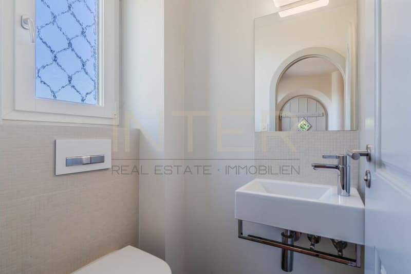 Stylish detached 6.5-room single-family house with 981 m² plot, lake view and development potential in Oberrieden (21)
