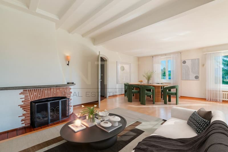 Stylish detached 6.5-room single-family house with 981 m² plot, lake view and development potential in Oberrieden (10)