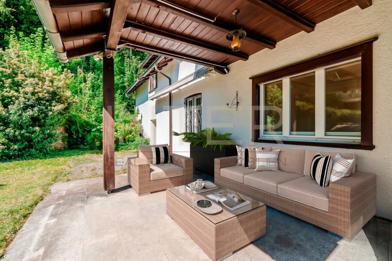 Stylish detached 6.5-room single-family house with 981 m² plot, lake view and development potential in Oberrieden (22)