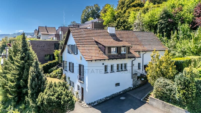 Casa unifamiliare di 6,5 locali con giardino di 981 m², vista lago e potenziale di sviluppo a Oberrieden (8)