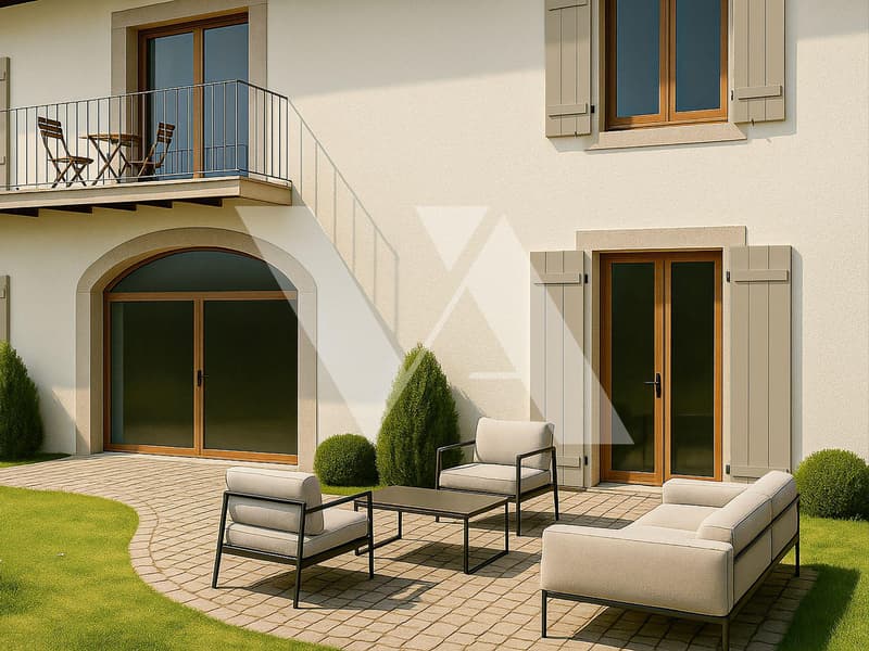 A vendre en construction - Appartement de 3.5 pièces avec jardin (3)