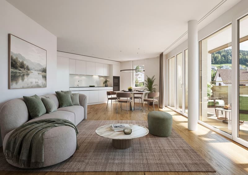 Visualisierung - Wohnung 3.2