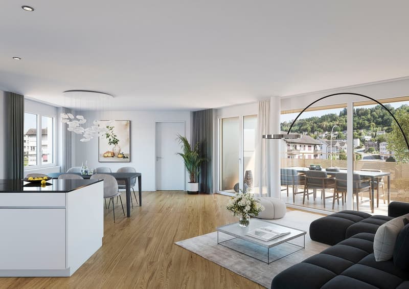 Visualisierung - Wohnung 2.3