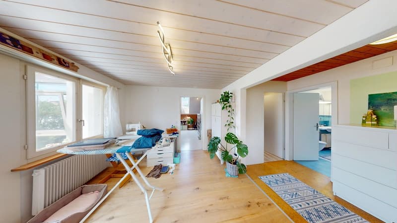 Freistehendes Einfamilienhaus mit wunderschöner Gartenanlage in Jegenstorf (25)